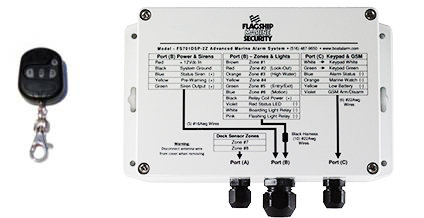 FS701KDSP-2Z Advanced Remote Boat Alarm System